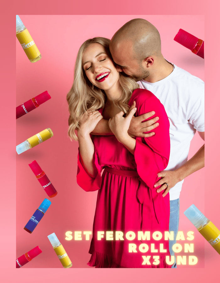 Perfume con Feromonas Secreto de Mujer – Roll-On X3