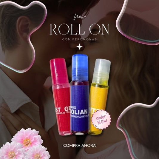 Perfume con Feromonas Secreto de Mujer – Roll-On X3