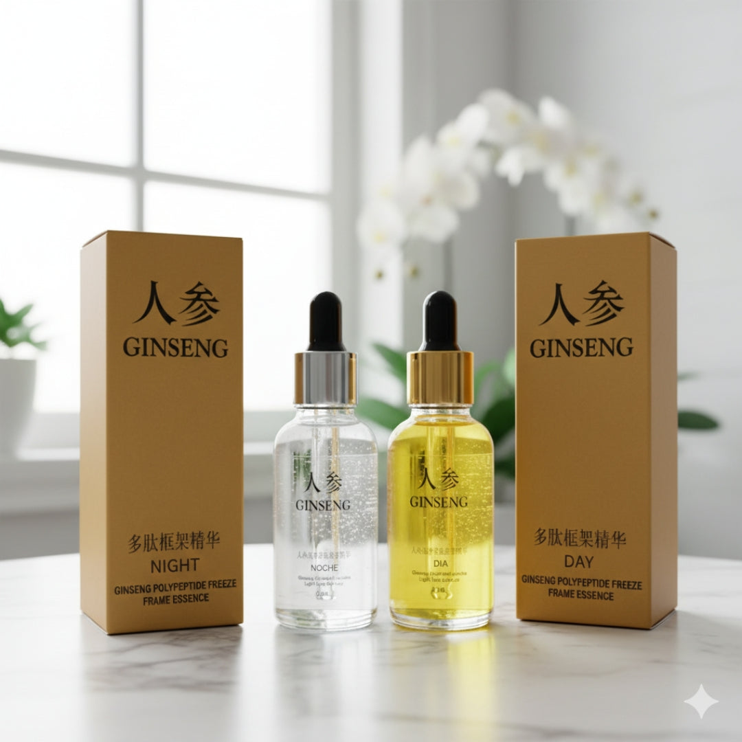 Royal Ginseng Duo – Día & Noche. Energía y Renovación para una Piel Radiante 24/7