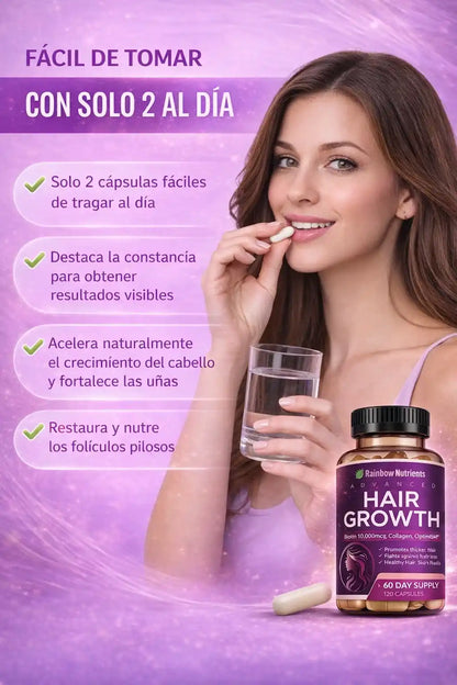 Hair Growth™ Suplemento Integral avanzado