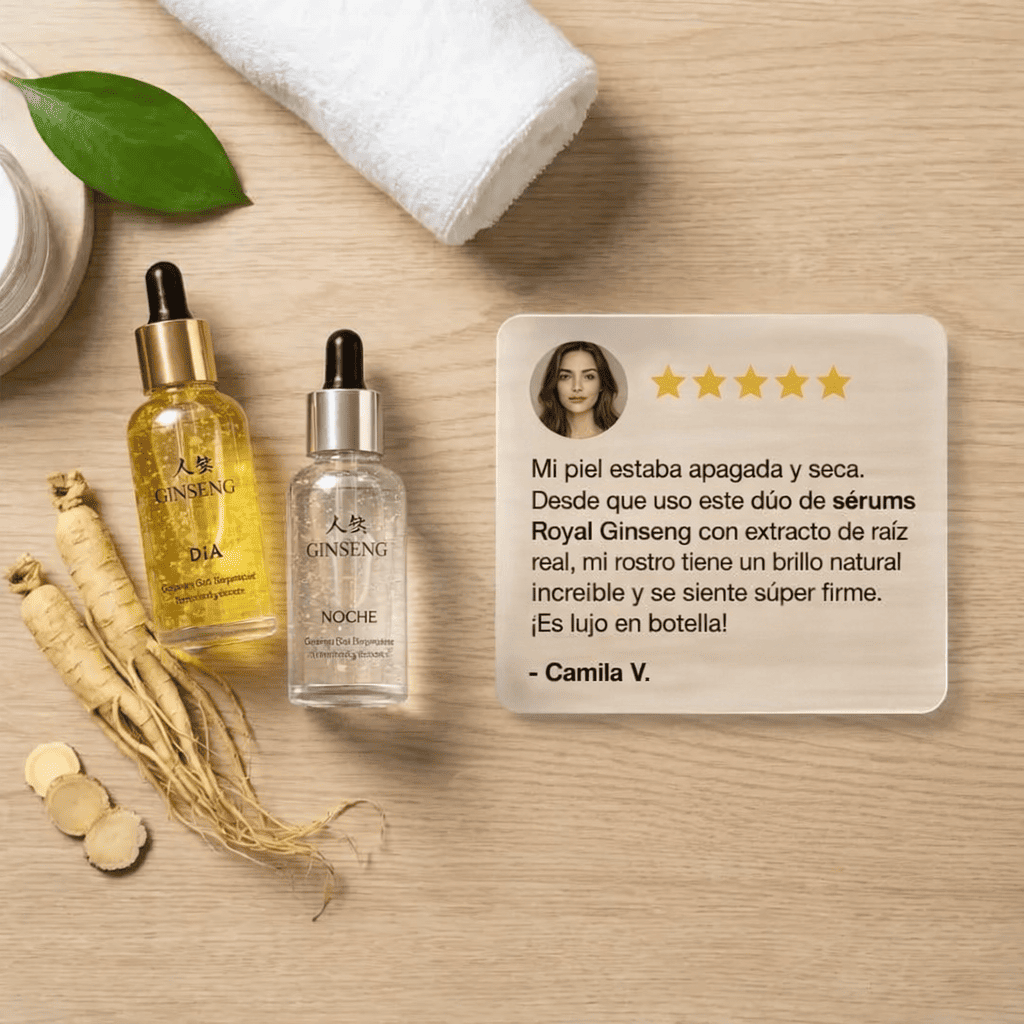 Royal Ginseng Duo – Día & Noche Energía y Renovación 24/7